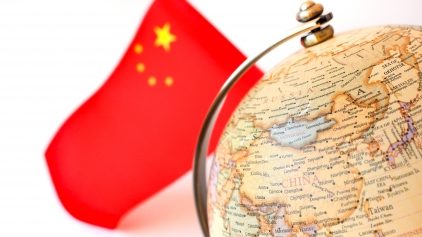 中検2きゅ受験のきっかけとなった中国人の友人をイメージさせる図